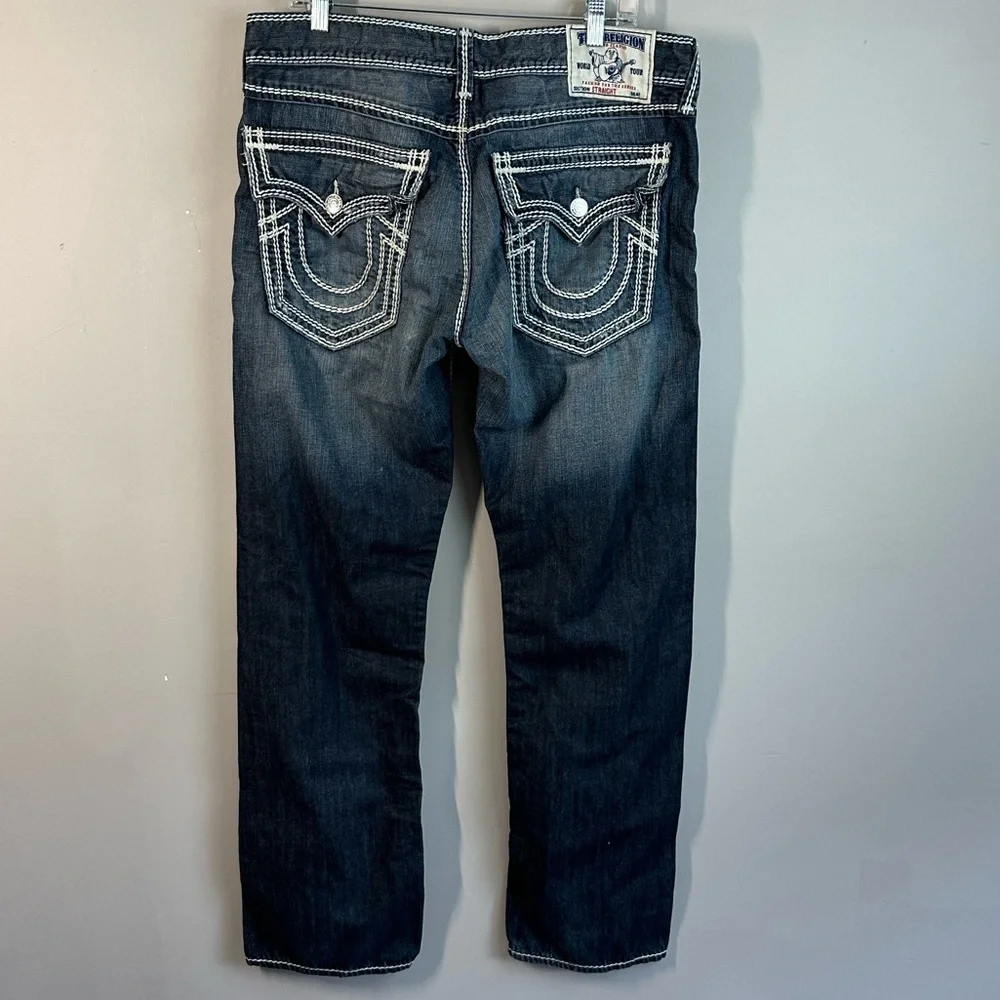 True Religion Mega T Straight W/Flap Pockets 2013 Size 36